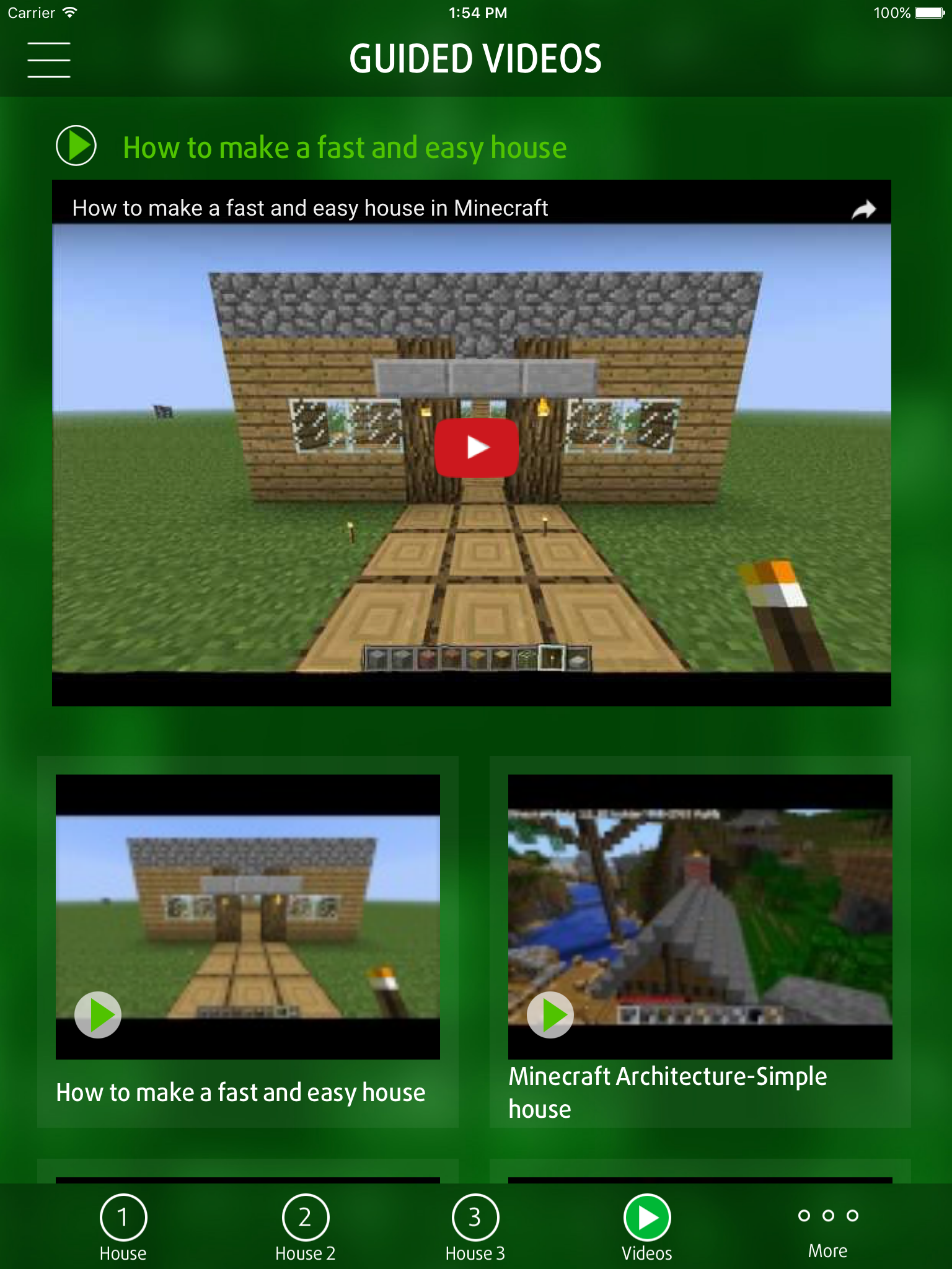 Guide for Building House - for Minecraft PE Pocket Edition
