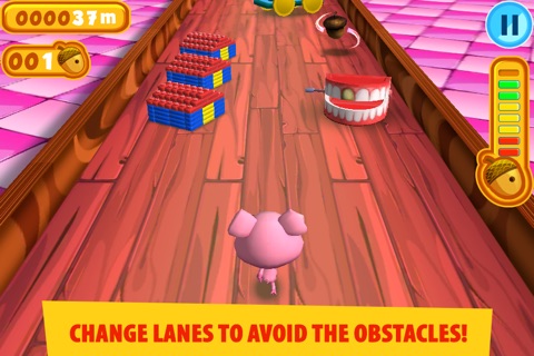 Mega Racing Pig: Piggy Pet Runner - Mini Race Game for Kids screenshot 3