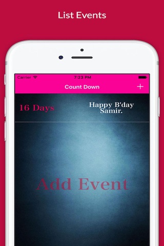 The Countdown App....Days to go... screenshot 4