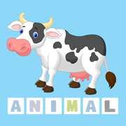 Fun Animal Spelling - Game to Learn English Vocabulary for Preschool & Kindergarten