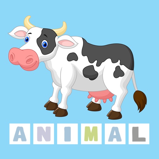 First Words Animal - Easy English Spelling App for Kids icon