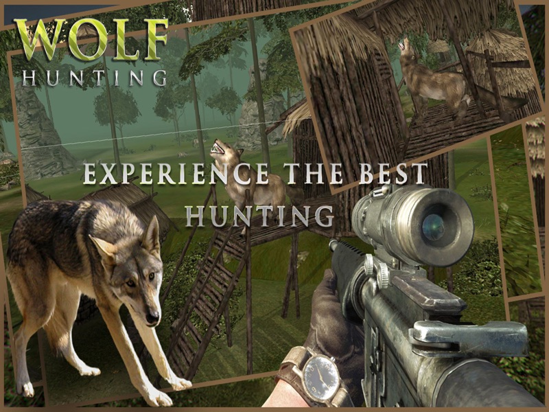 Action Adventure Wolf Hunter Game 2016 - Real Animal Hunt Shooting missions for free screenshot 6