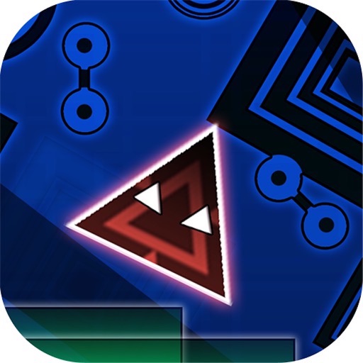 Dark Triangle Super Mega Maze Free iOS App