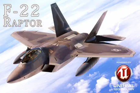 F-22 Raptor - Combate Gunship simulador de vuelo