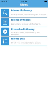 Advanced Idioms Dictionary screenshot #1 for iPhone