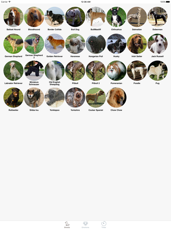 Screenshot #4 pour Dog Breeds: Dogs barking sounds, identification, whisperer, emotional free