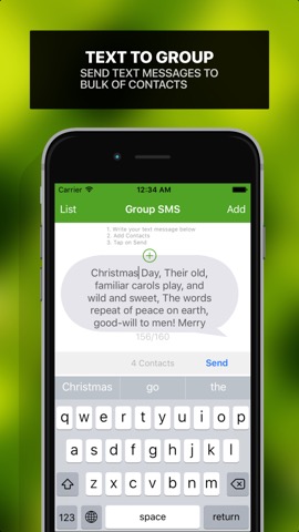 Group SMS - Text 2 group of contactsのおすすめ画像1