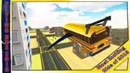Game screenshot School Bus Jet 2016 – Flying Public Transport Flight with Extreme Skydiving Air Stunts mod apk
