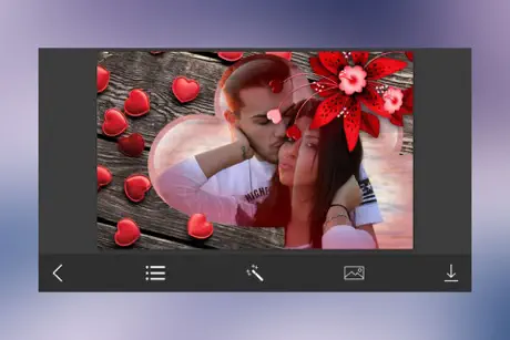 Forever Love Photo Frame - Photo frame editor