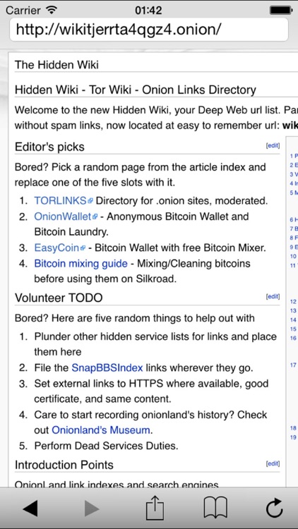 Onion - Tor-powered web browser screenshot-3