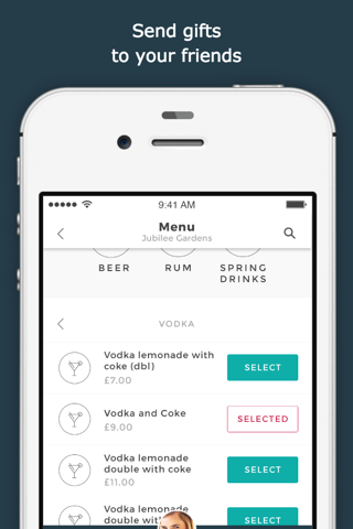 RoundsOnMe - Send drinks to friends - Rounds on Me screenshot 4