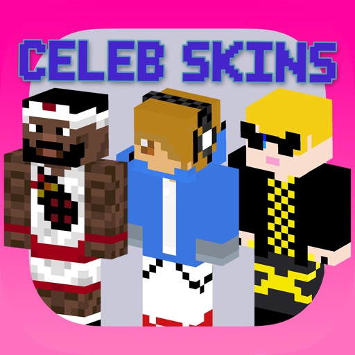Celebrity Skins for PE - Best Skin Simulator and Exporter for Minecraft Pocket Edition icon