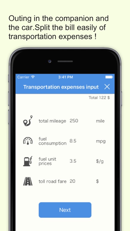 WariCar’n - Easy to split driving bill