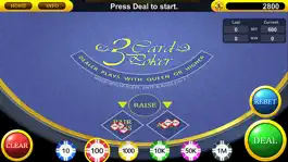 Game screenshot Three Card Poker Casino apk