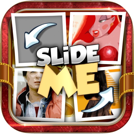 Slide Me Puzzle : Movie Character Picture Characters Quiz Games For Free icon