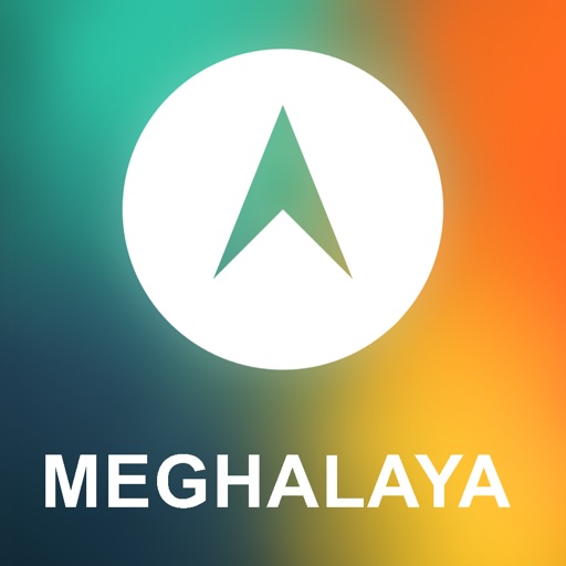 Meghalaya, India Offline GPS : Car Navigation icon