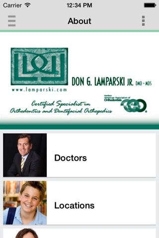 Lamparski Orthodontics screenshot 2