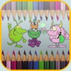 monster coloring book lite - My Apps Colorings Books For Kids Free