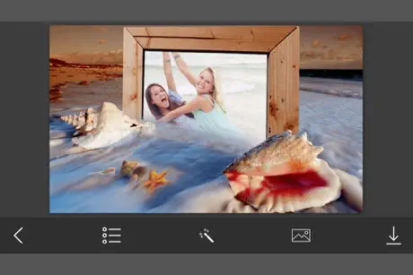 Beach Photo Frame - Amazing Picture Frames & Photo Editor