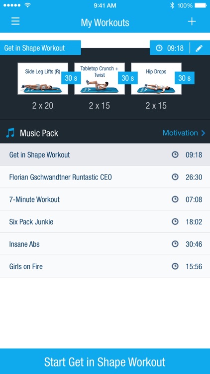 Runtastic Six Pack Abs Workout screenshot-4