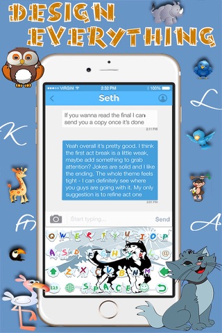 Animal Keyboards - Cute Custom Keyboard Maker screenshot 4