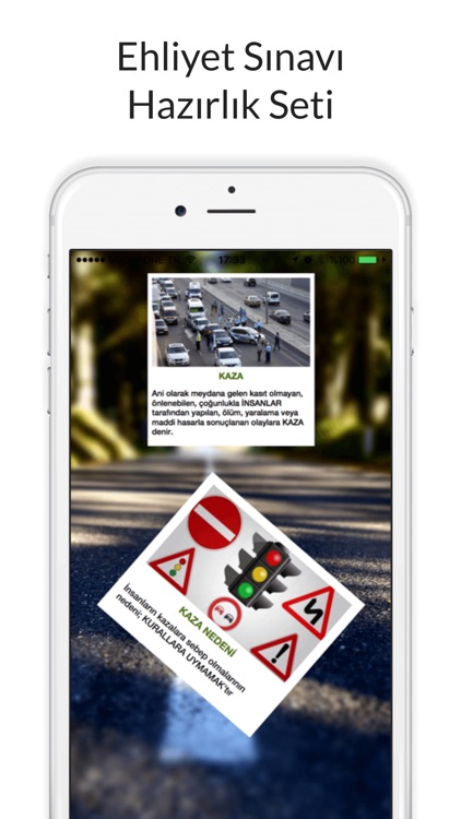 Ehliyet Sınavı Çalışma Kartları