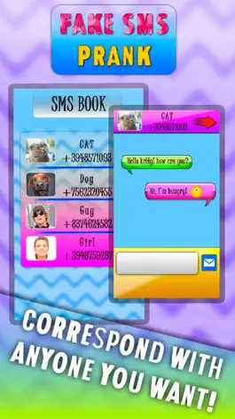 Game screenshot Fake SMS Funny Prank apk