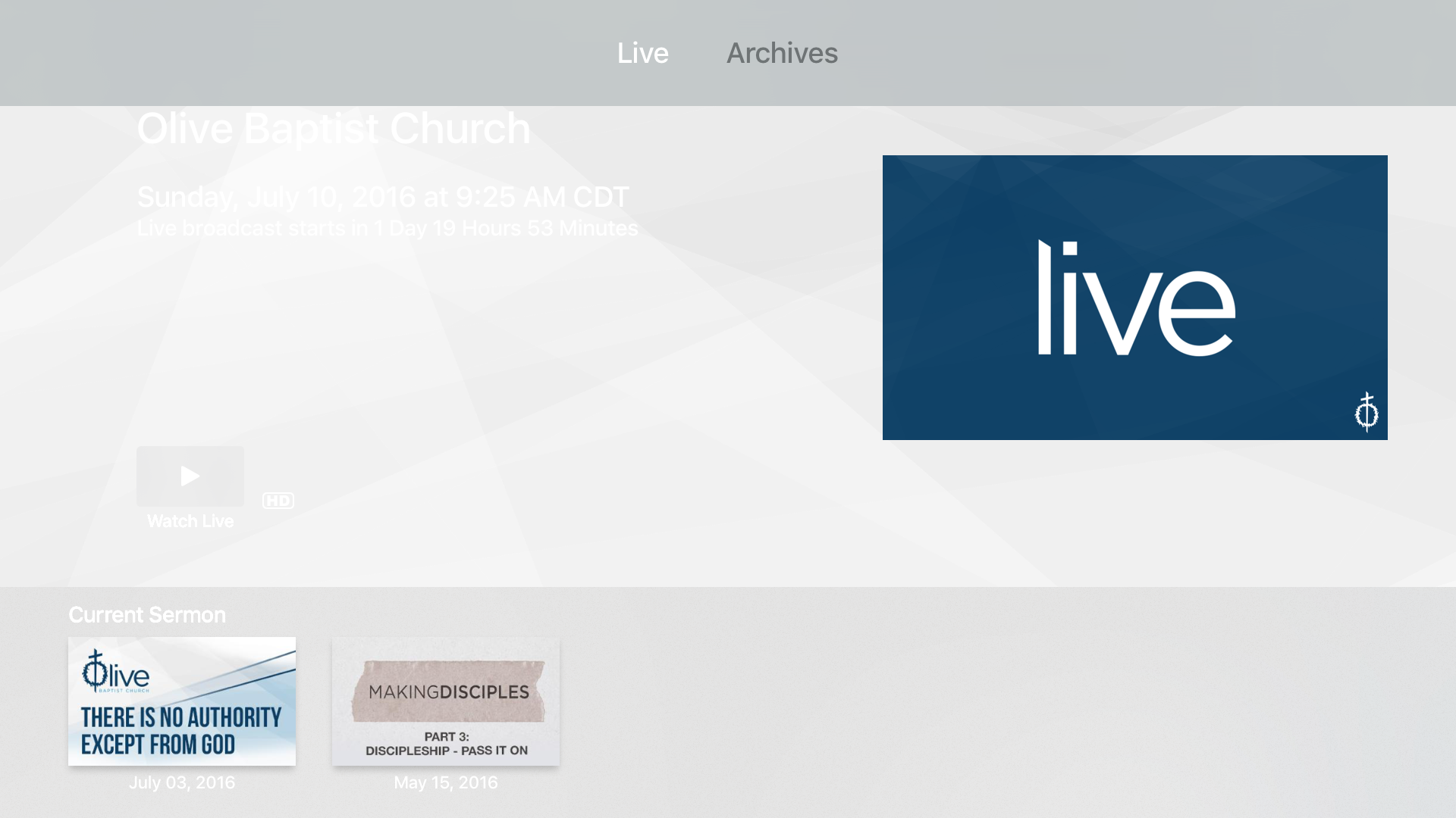 Olive Baptist Church