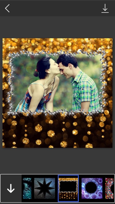 Screenshot #1 pour Glitter Photo Frame - Amazing Picture Frames & Photo Editor