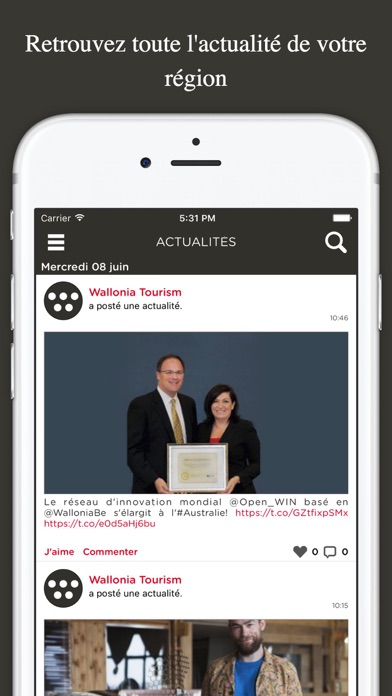 Screenshot #2 pour WalloniaTourism