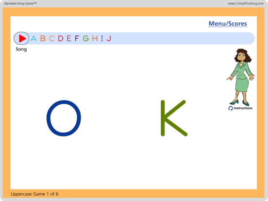 Screenshot #5 pour Alphabet Song Game™ (Free) - Letter Names and Shapes