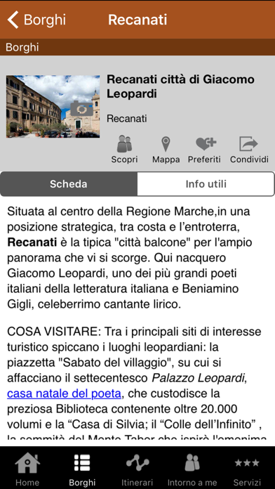 Screenshot #1 pour Dolci Colline e antichi Borghi