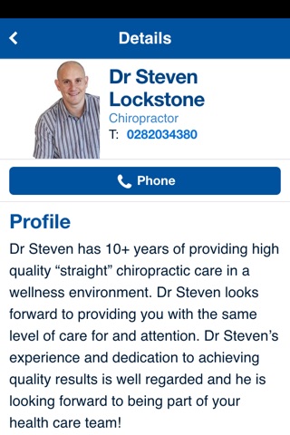 Health Pro - Dr Steven Lockstone Chiropractic Clinic screenshot 2