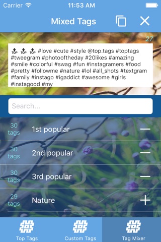 Top Tags: TagsForLikes app screenshot 2