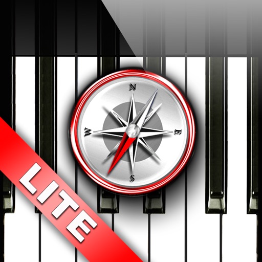 Piano Chords Compass Lite - learn the chord notes & play them Icon