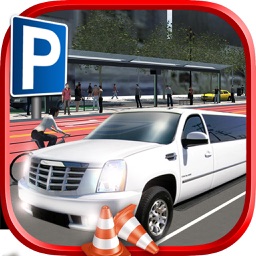 3D Limo Driver Parking Simulator Free Game