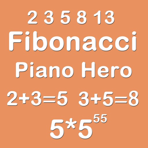 Piano Hero Fibonacci 5X5 - Merging Number Block And Playing With Piano Music