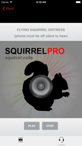 Game screenshot REAL Squirrel Calls and Squirrel Sounds for Hunting! apk