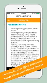 vitamins & minerals iphone screenshot 2