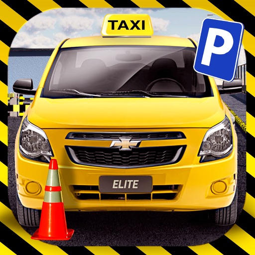 Yellow Taxi Driver Parking - Crazy Cab In New york City Traffic Simulator icon