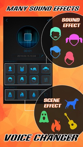 Voice Changer FREE - Sound Record.er & Audio Play.er with Fun.ny Effect.sのおすすめ画像2
