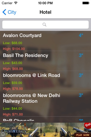 Hotel Price India screenshot 2