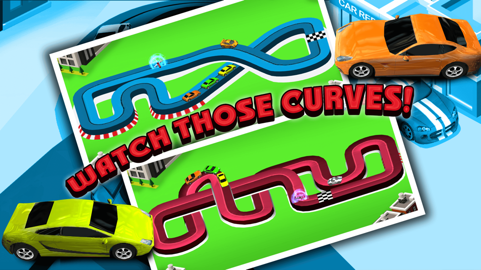 #2. Slots Cars Smash Crash: A Wrong Way Loop Derby Driving Game (iOS) 由: Loretta Cheron