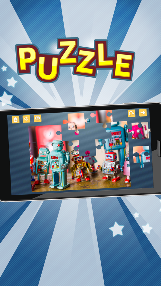 #2. Robots New Jigsaw Puzzles 2017 (iOS) 由: Bergia Inc