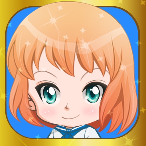 Cute anime girl creator dress-up - Chibi japanese make-up avatar characters kids Games iOS App