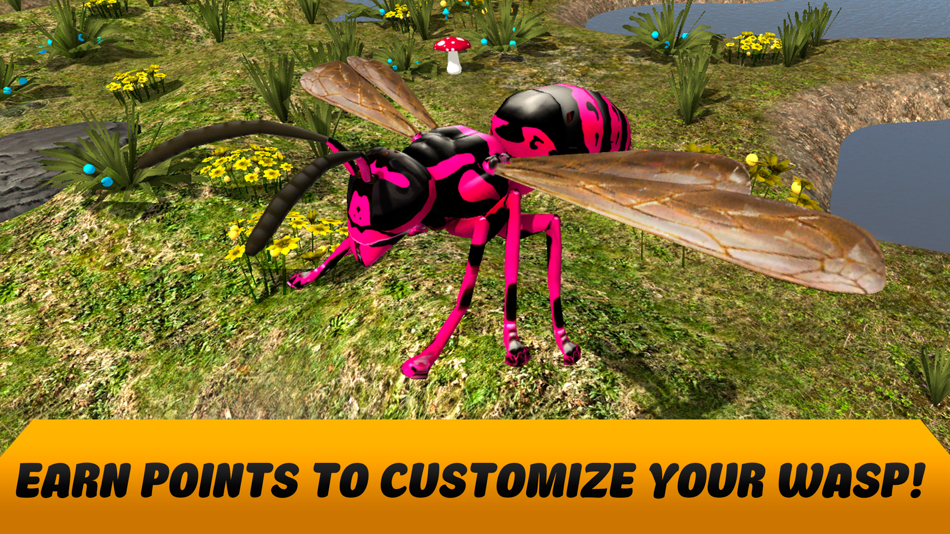 #4. Wasp Life Simulator 3D (iOS) 由: Tayga Games OOO