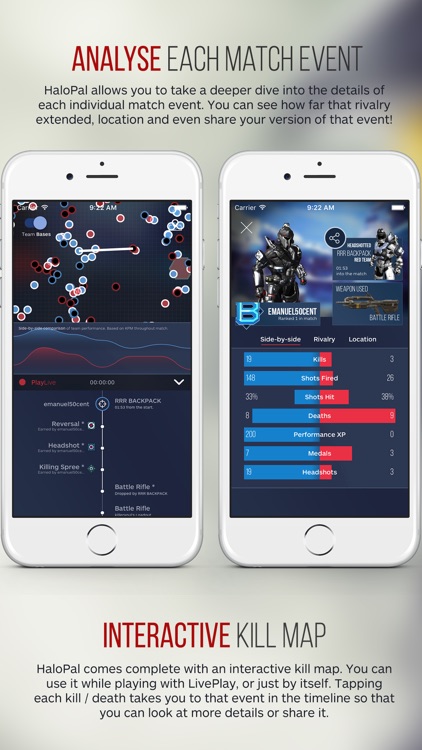 HaloPal - Relive, Analyse & Share. An Unofficial Companion App for Halo 5.