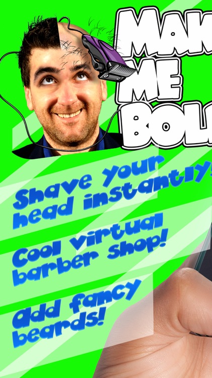 Make Me Bald Photo Editor – Virtual Barber Shop to Cut Your Hair and Add Beard & Mustache