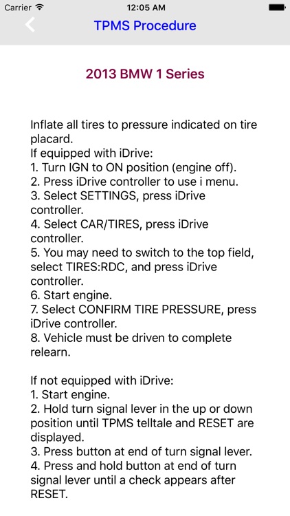 TPMS Relearn Procedures Pro screenshot-4