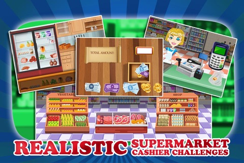 Supermarket Cashier – Manage cash register in this simulator game for kids screenshot 2